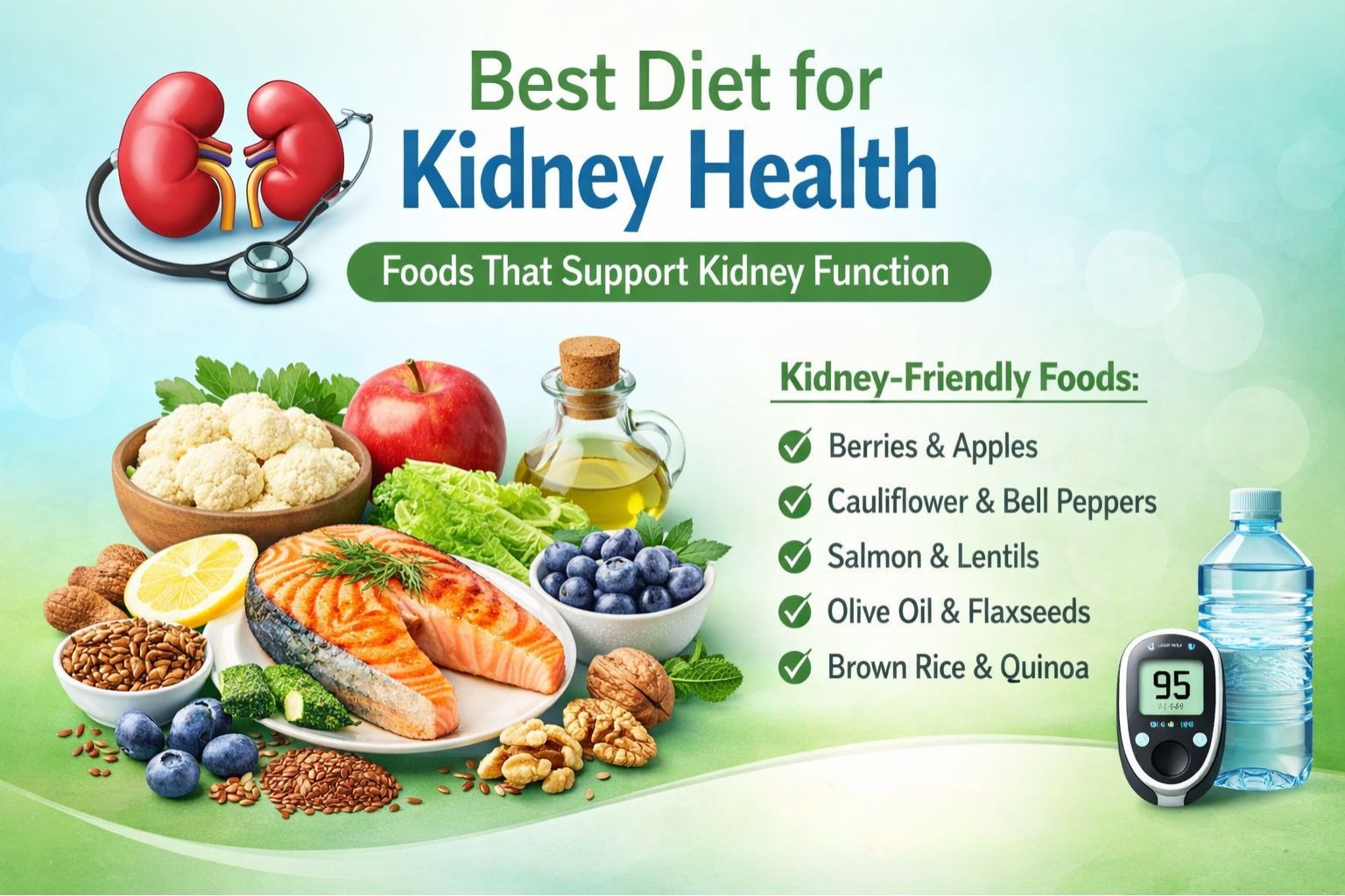 Best Diet for Kidney Health: Foods That Support Kidney Function